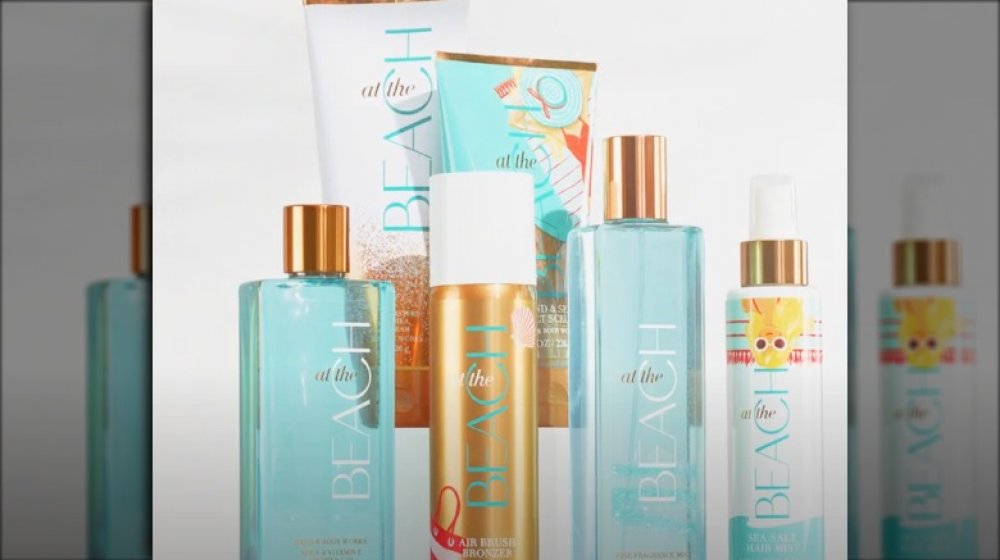 At the Beach products from Bath & Body Works