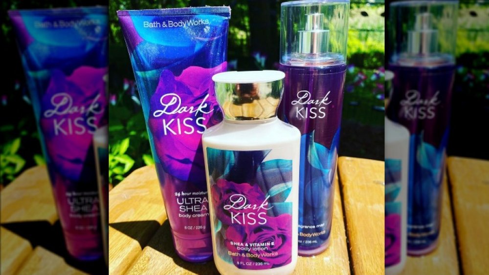 Dark Kiss products from Bath & Body Works