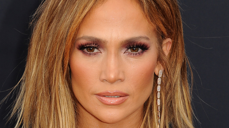 Jennifer Lopez on the red carpet