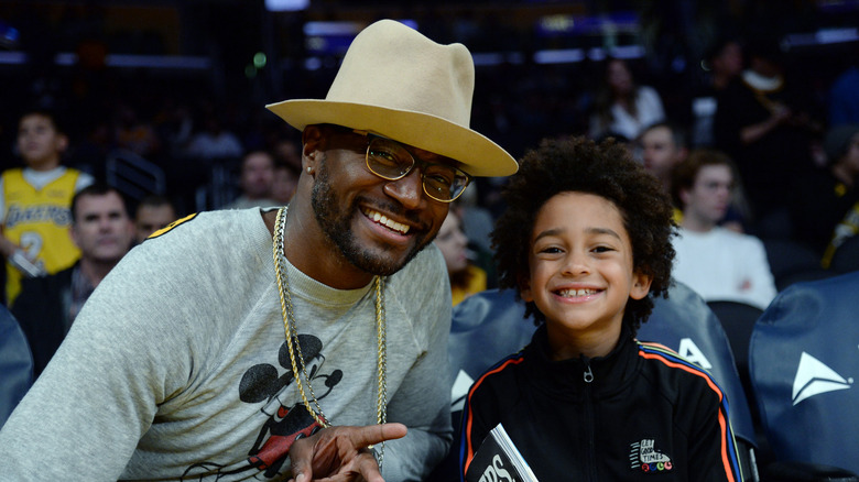 Taye Diggs and his son Walker