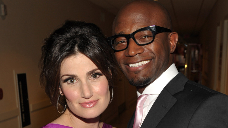 Idina Menzel and Taye Diggs