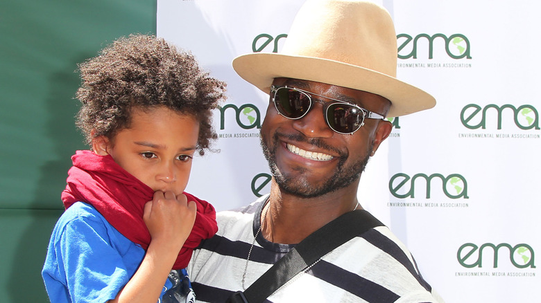 Taye Diggs and son Waker