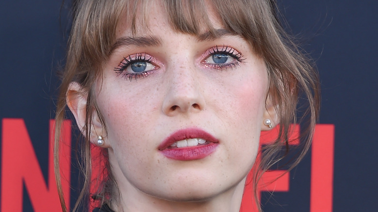 Maya Hawke at the Season 3 premiere for Stranger Things in 2019