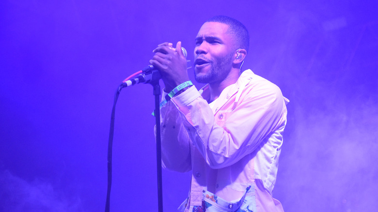 Frank Ocean performing