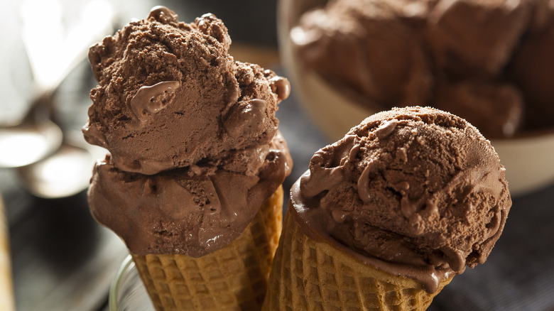 chocolate ice cream