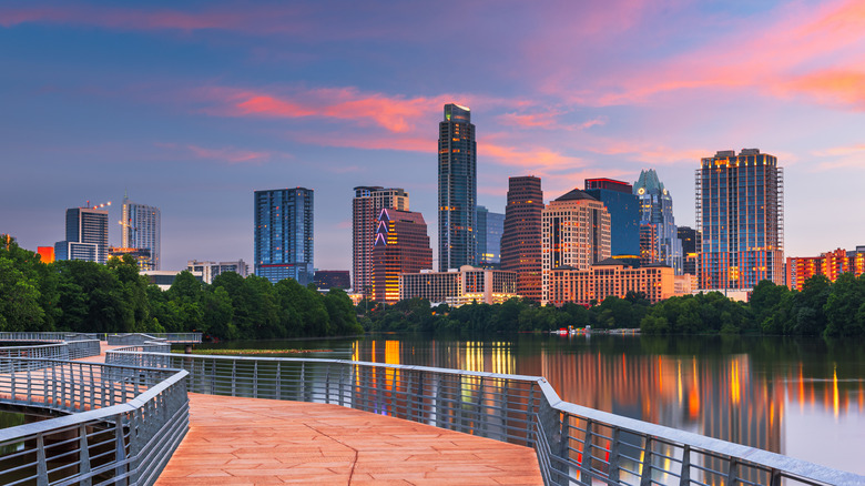 Austin, Texas, at dawn