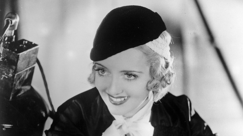 Bette Davis smiling 