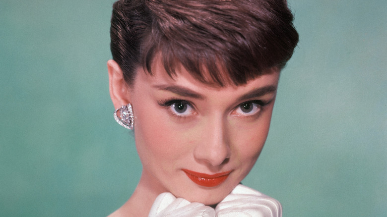 Audrey Hepburn smiling