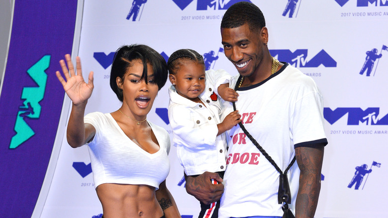 Iman Shumpert with family