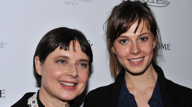 Isabella Rossellini and Elettra Wiedemann