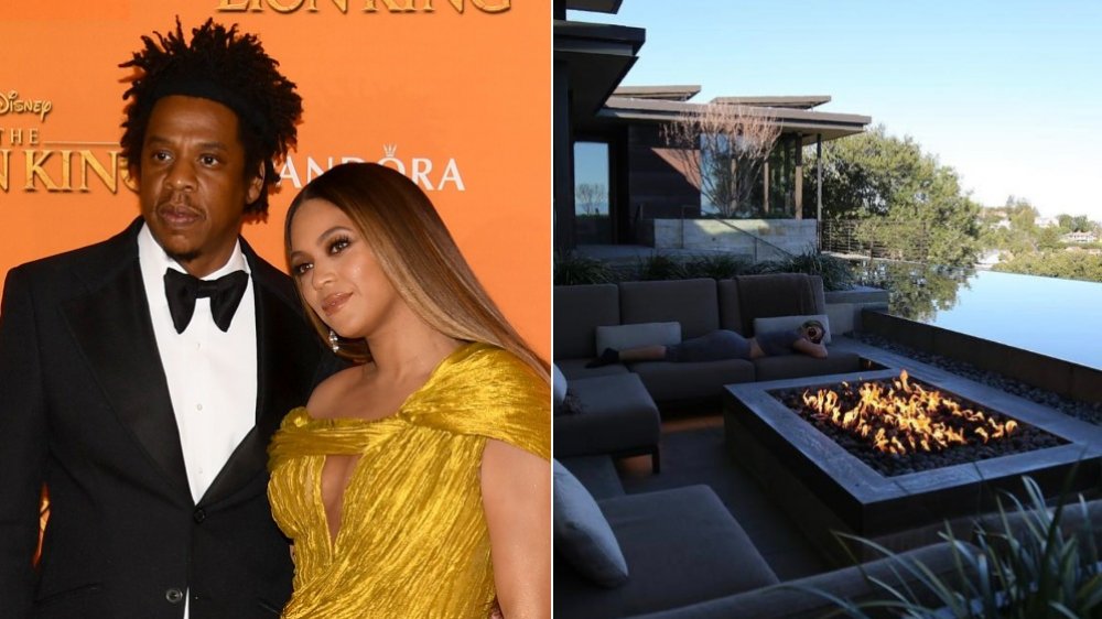 Jay-Z and Beyonce, their lavish celeb home