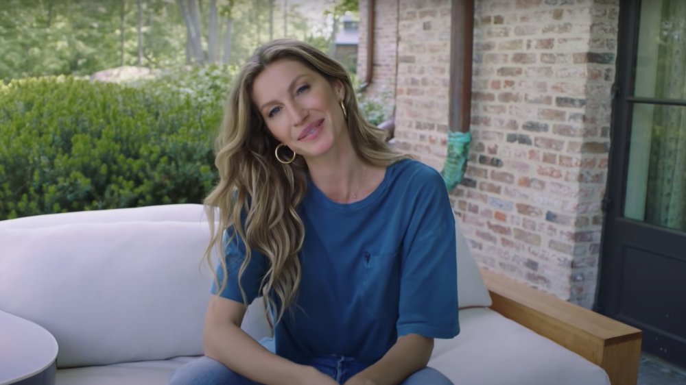 Gisele Bundchen at her lavish celeb home