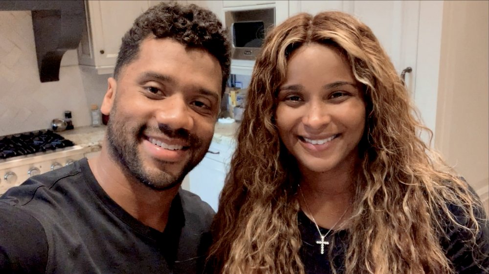 Russel Wilson and Ciara in their lavish celeb home