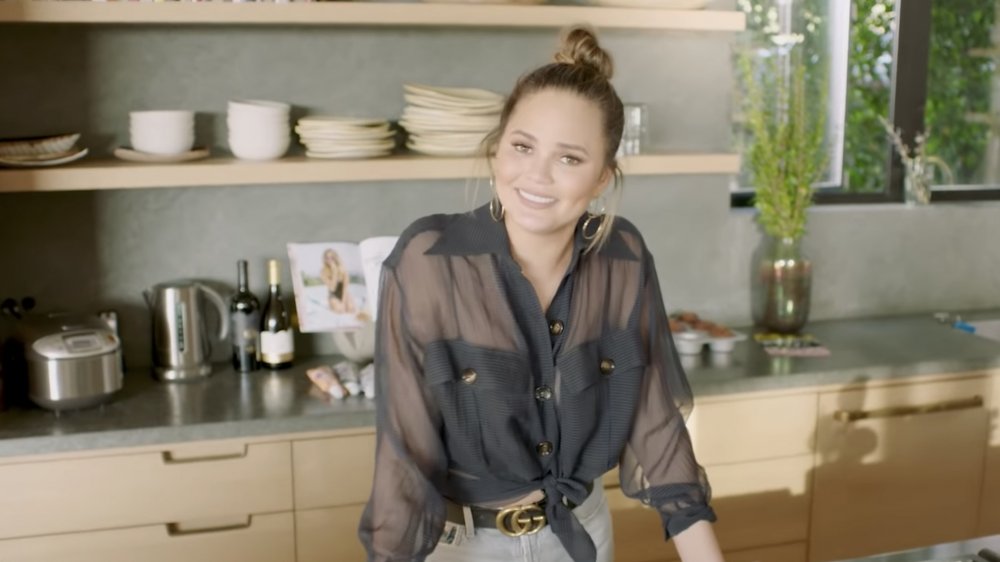 Chrissy Teigen at her lavish celeb home