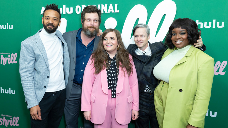 Aidy Bryant with "Shrill" cast