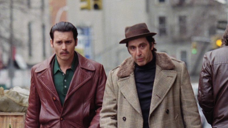 Johnny Depp and Al Pacino in Donnie Brasco