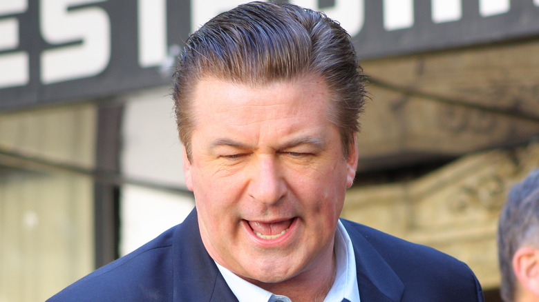 Alec Baldwin looking angry