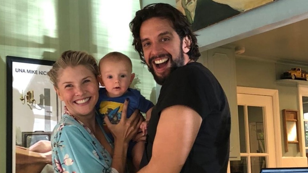 Amanda Kloots, Nick Cordero, and son Elvis