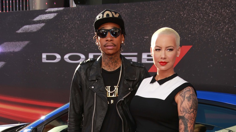 Amber Rose and Wiz Khalifa