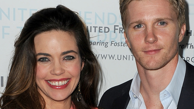 Amelia Heinle and Thad Luckinbill from The Young and the Restless