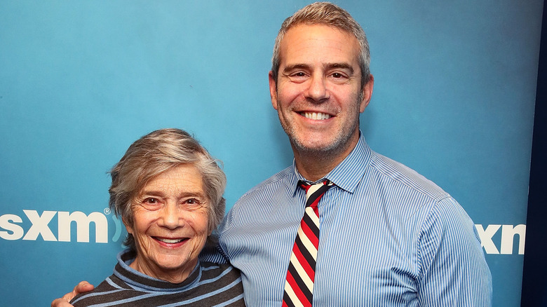 Andy Cohen and his mom Evelyn