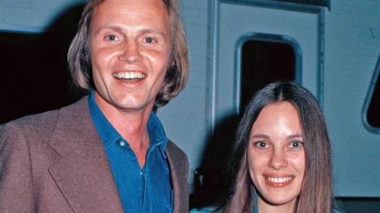 Young Jon Voight and Marcheline Bertrand