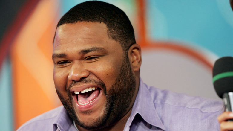 Anthony Anderson laughs