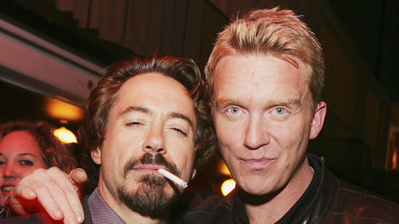 Robert Downey Jr. and Anthony Michael Hall