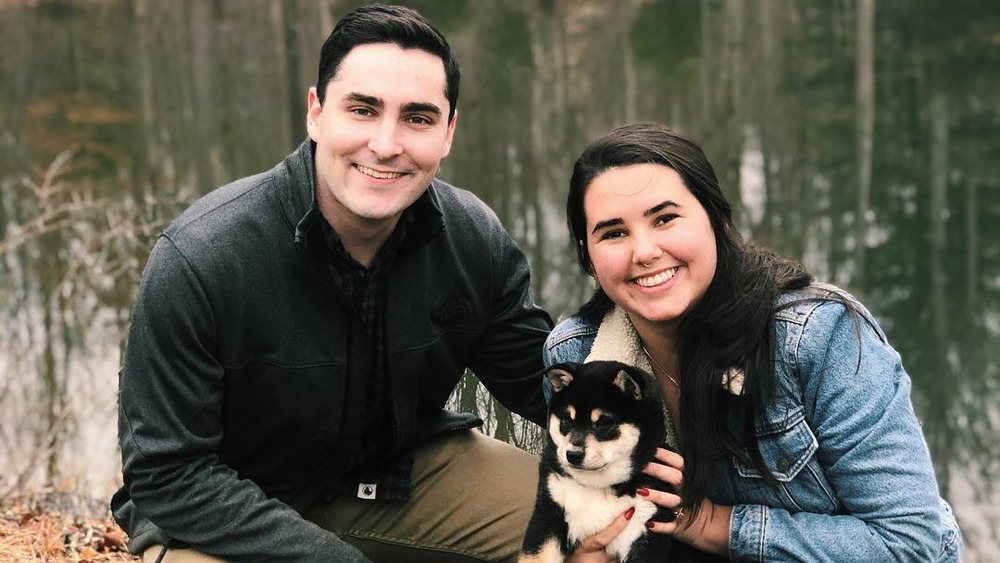 Audrey Pence with husband Daniel Tomanelli