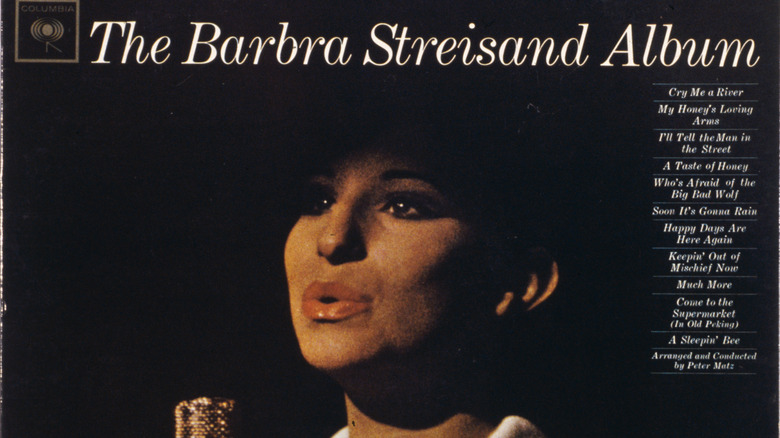 Barbra Streisand record album cover