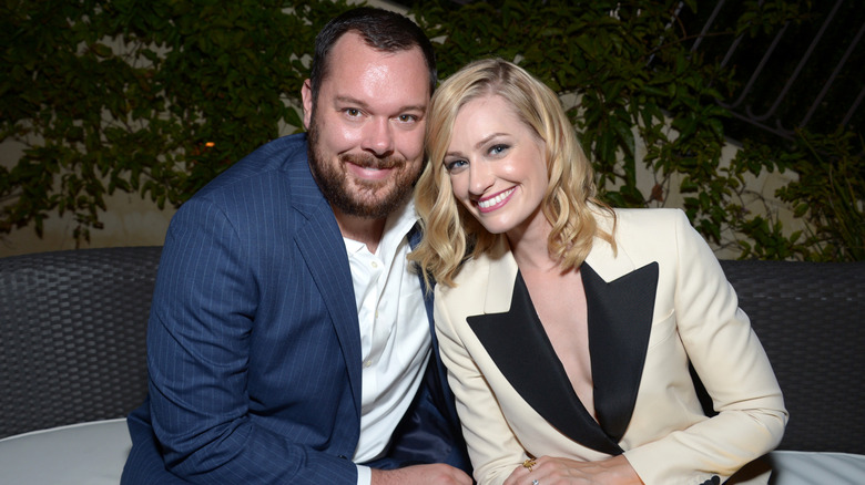 Beth Behrs and Michael Gladis at the ASPCA's 2016 Los Angeles banquet