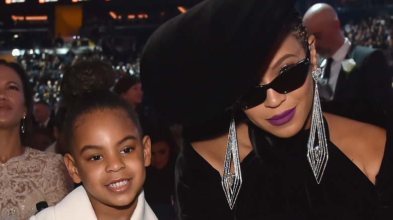 Blue Ivy and Beyoncé