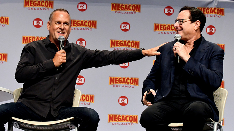 bob saget and dave coulier at an event