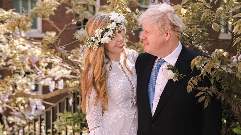 Carrie and Boris Johnson wedding 