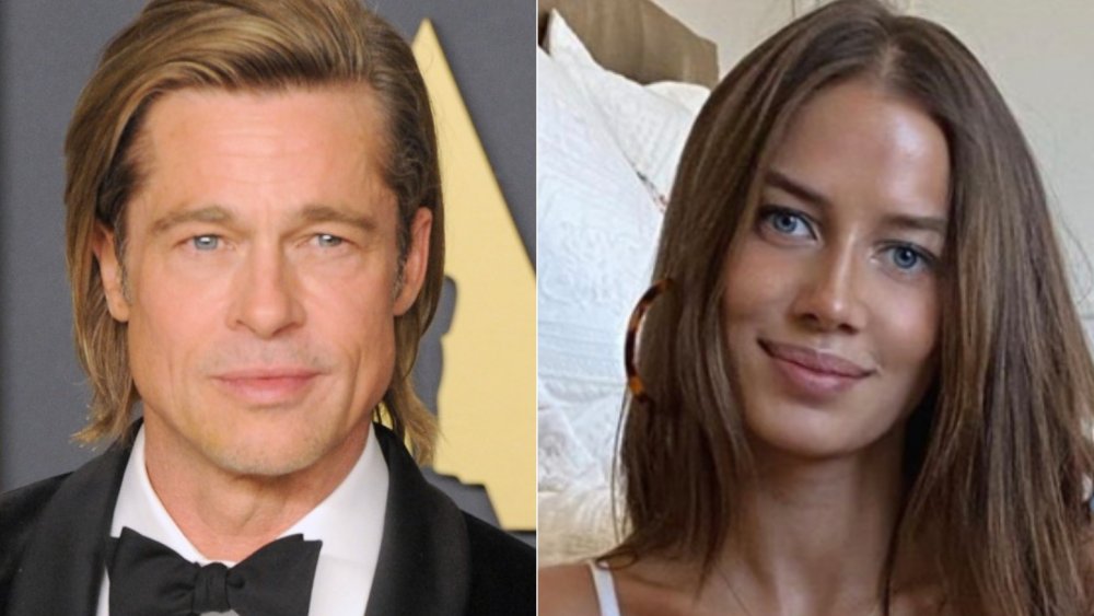 Brad Pitt and his girlfriend Nicole Poturalski