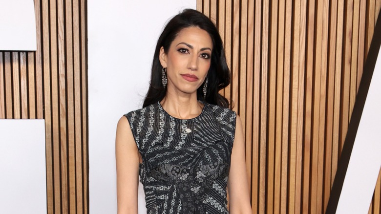 Huma Abedin posing