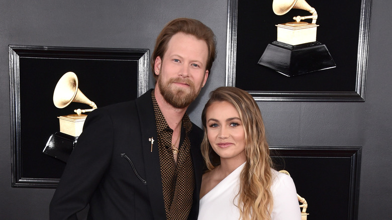 Brian and Brittney Kelley at the Grammys