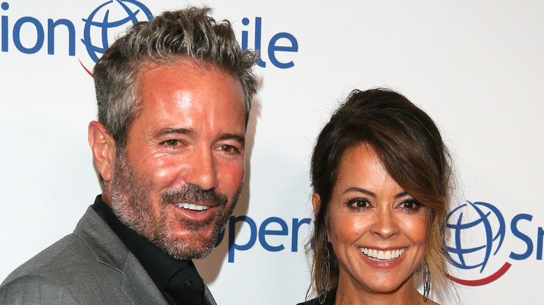 Brooke Burke and Scott Rigsby