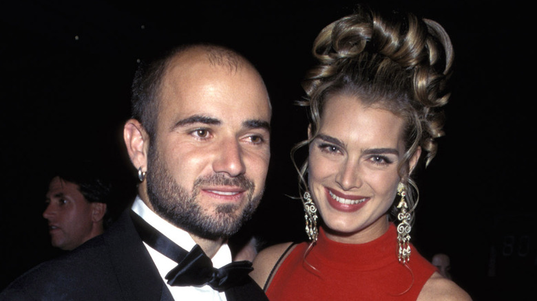 Andre Agassi and Brooke Shields