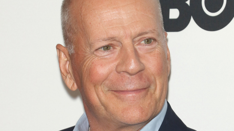 Bruce Willis smiling