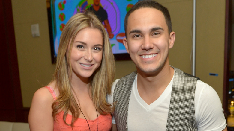 Alexa and Carlos PenaVega smiling