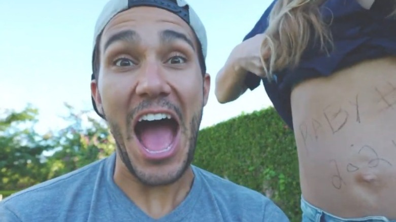 Alexa and Carlos PenaVega announcing their third pregnancy in Beautiful Christmas