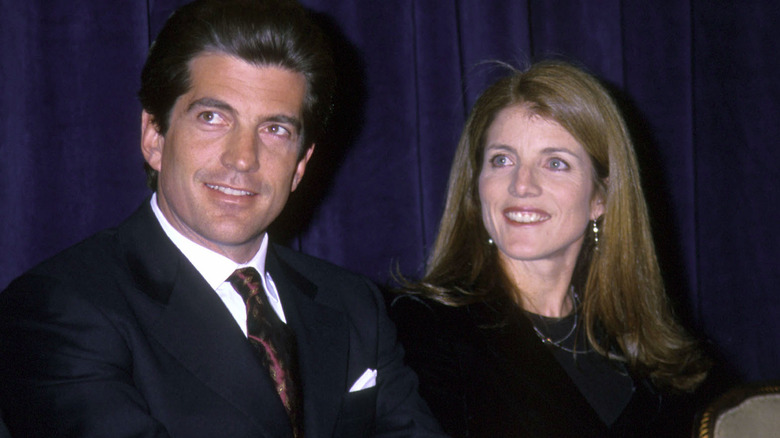 Caroline and JFK Jr.