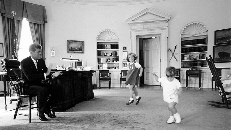 Caroline Kennedy playing