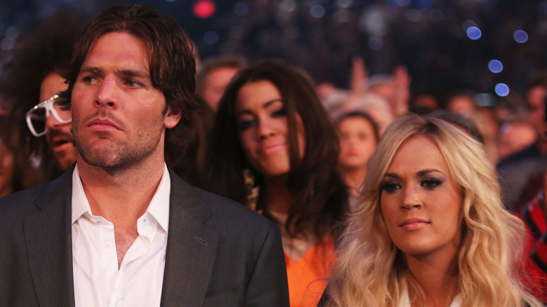 Mike Fisher, Carrie Underwood at awards show