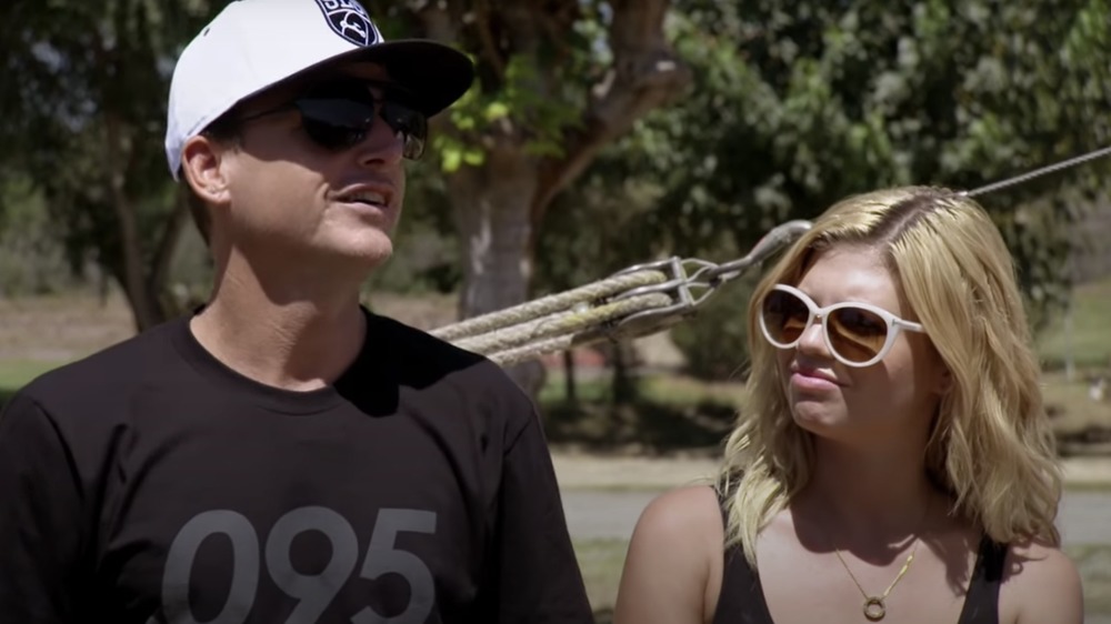 Rob Dyrdek and Chanel West Coast with sunglasses on