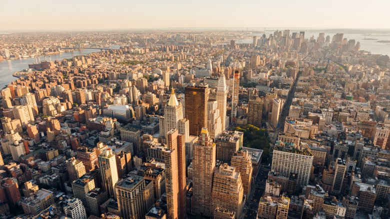 New York City aerial view