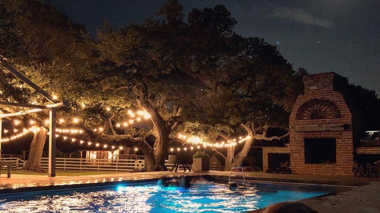 Chip and Joanna Gaines' swimming pool