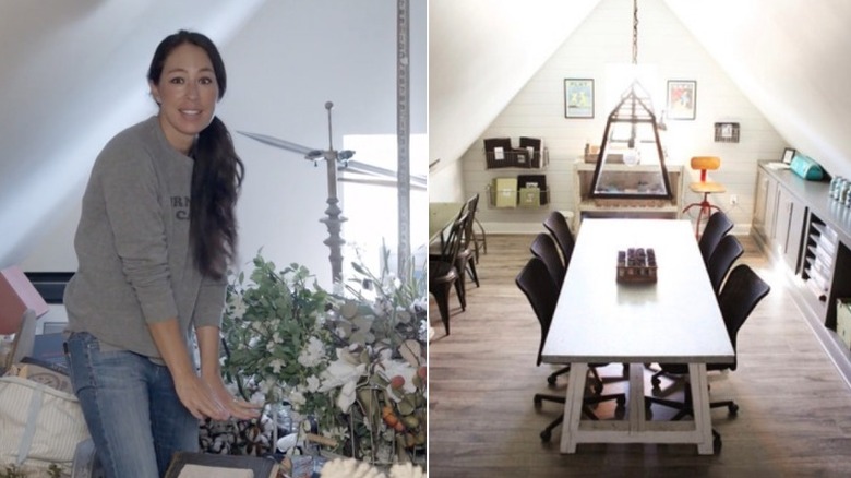 Chip and Joanna Gaines' craft room
