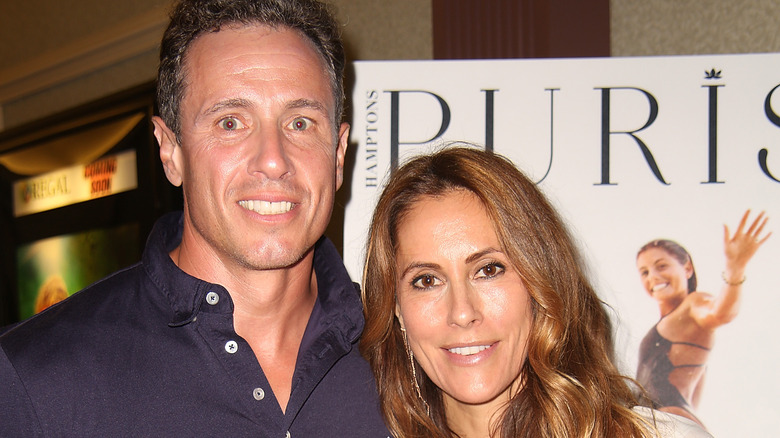 Chris and Cristina Cuomo posing at a Purist event